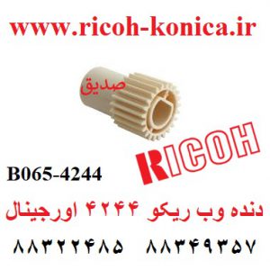 دنده وب ریکو 4244 اورجینال b0654244 b065-4244 b065 4244 Gear - 23Z Oil Supply Roller ricoh